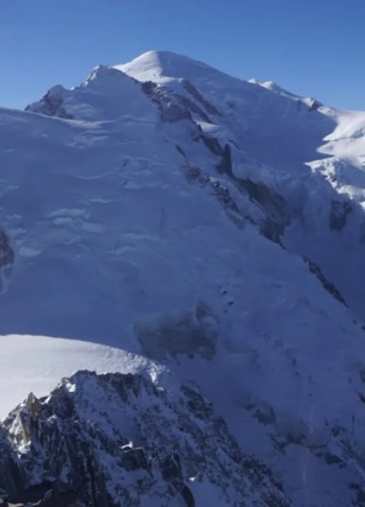 Mont Blanc y Aiguille du Midi