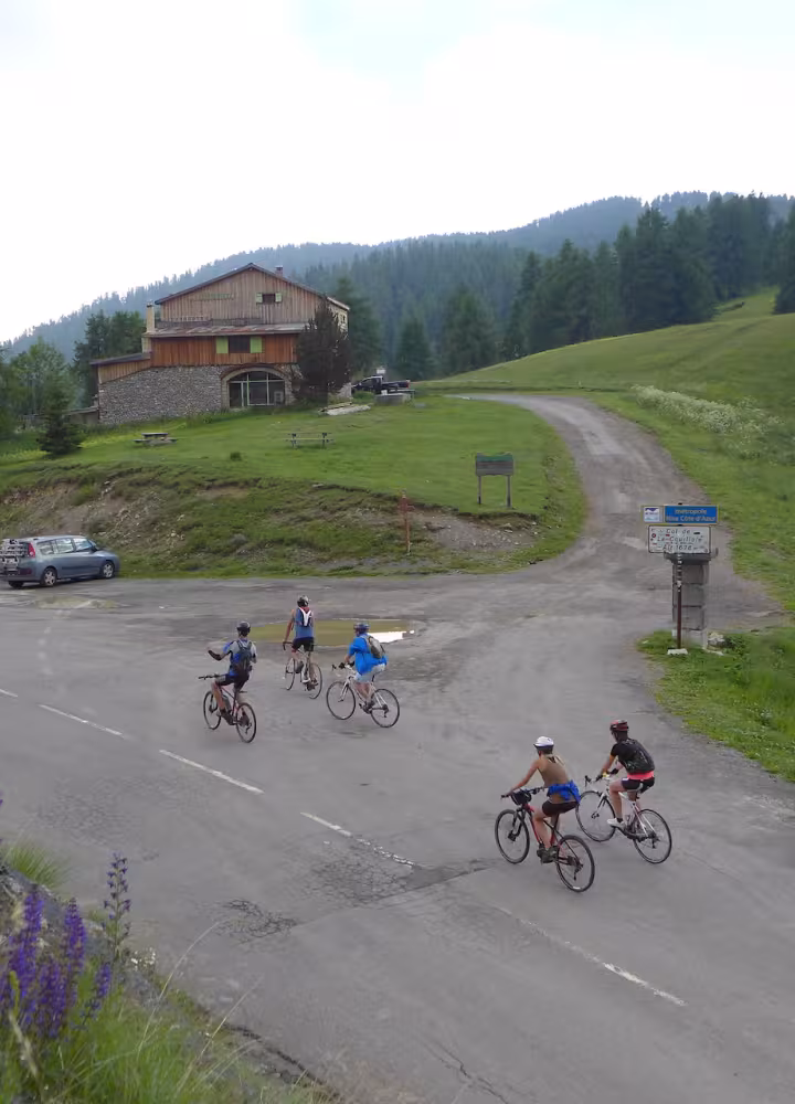 Pasando el Col de la Couillole