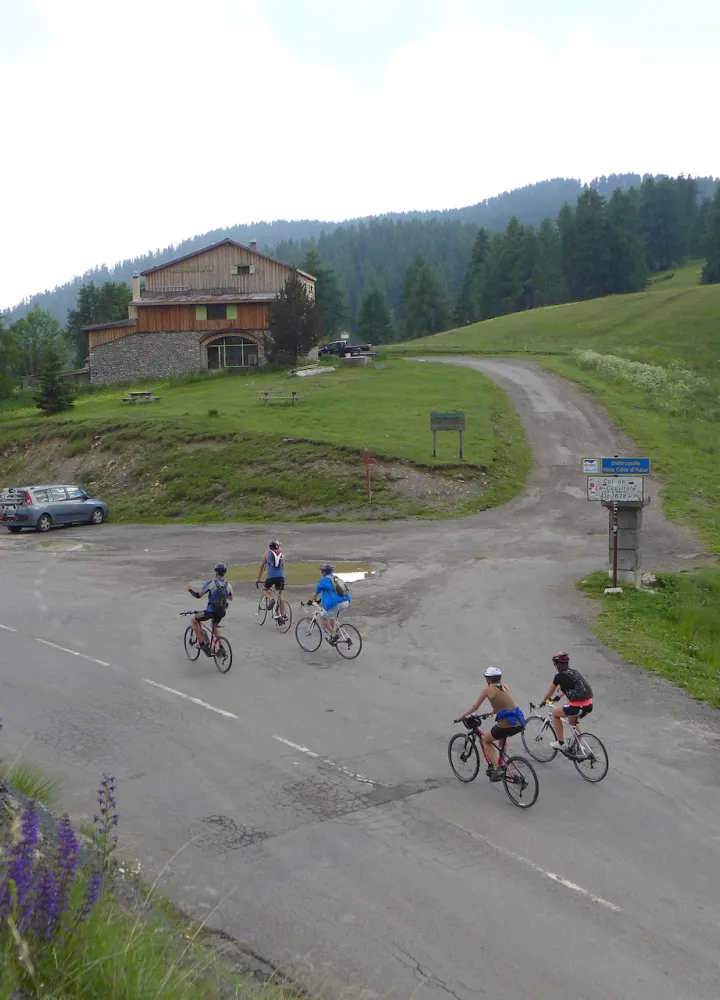 Pasando el Col de la Couillole