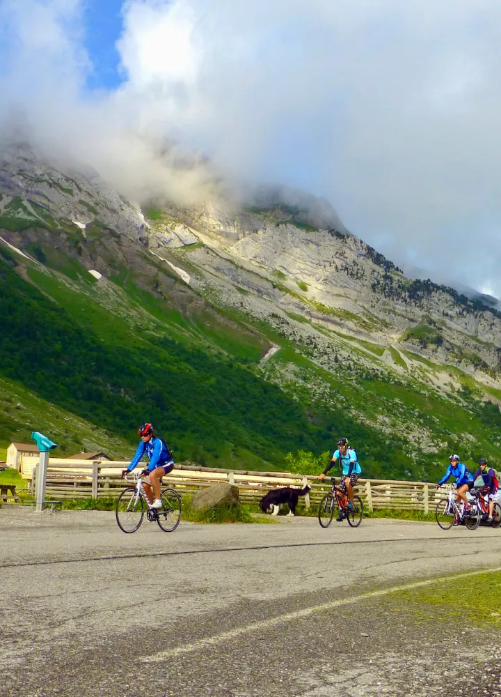 Travesía del puerto de Aravis