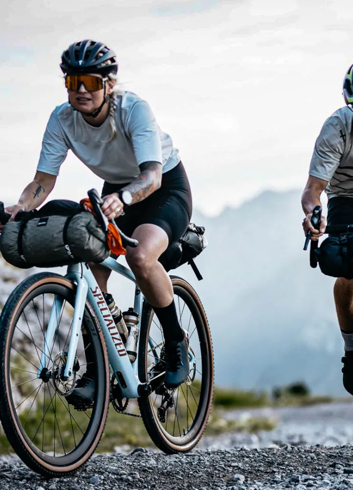 Velo gravel Route des Grandes Alpes