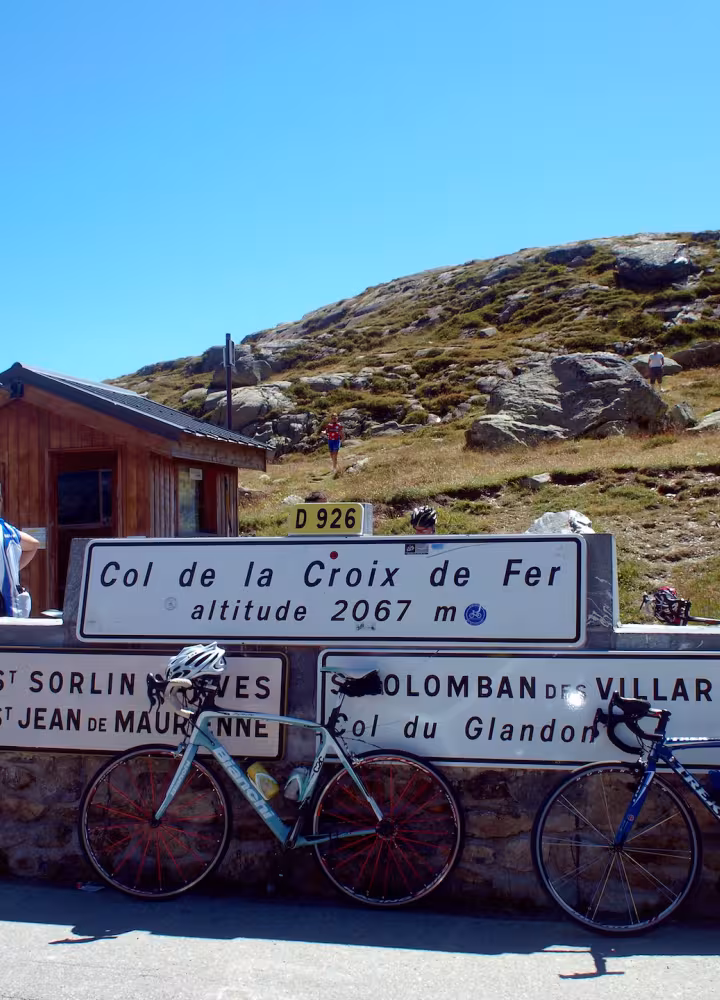 Cumbre del puerto de la Croix de Fer