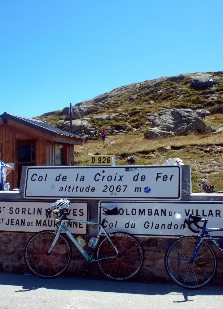Cumbre del puerto de la Croix de Fer