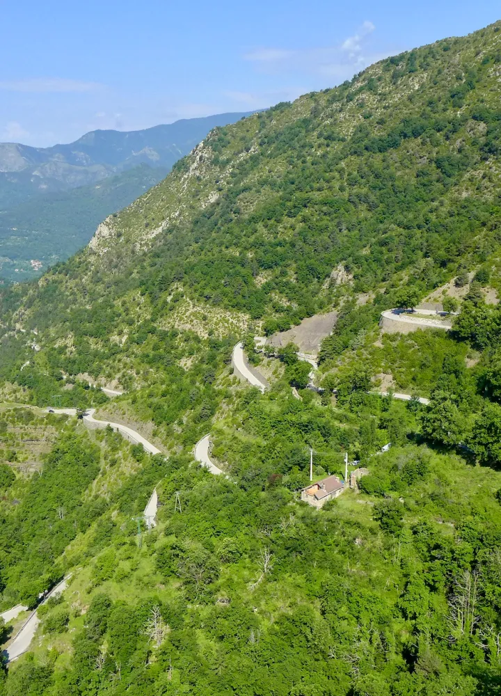 Cara norte del Col de Turini