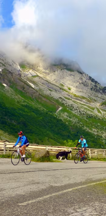Travesía del puerto de Aravis