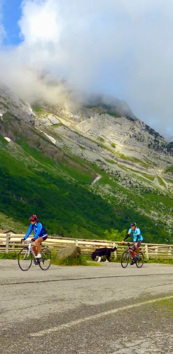 Travesía del puerto de Aravis