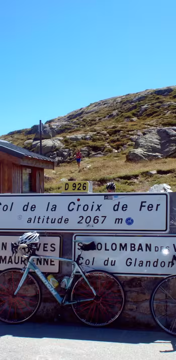 Cumbre del puerto de la Croix de Fer