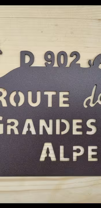 route des grandes alpes trophee des cols plaque