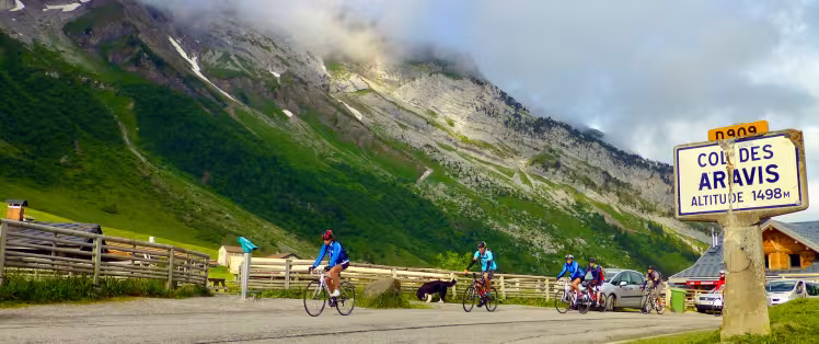 Travesía del puerto de Aravis