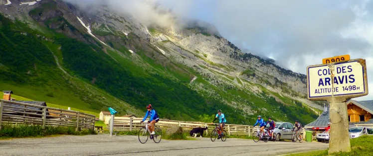 Travesía del puerto de Aravis