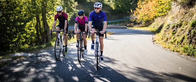 Bicicletas a la llegada a Niza