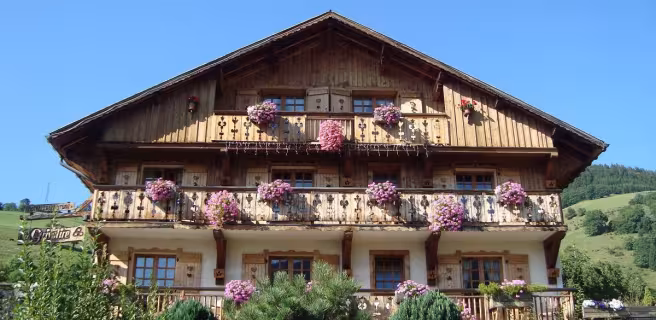 Hôtel de la Griyotire l'été