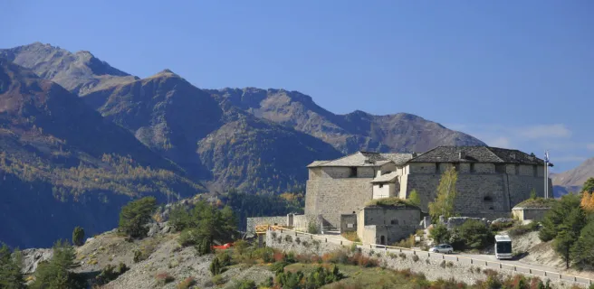 Vue extérieure été sur le fort Marie-Christine