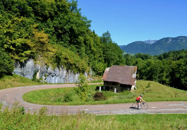La subida al Col du Frêne