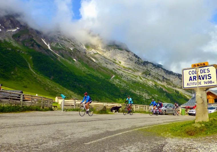 Travesía del puerto de Aravis