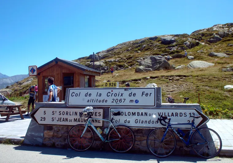 Cumbre del puerto de la Croix de Fer