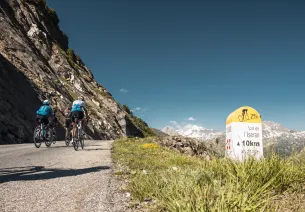 ascensión en bicicleta al col d'iseran