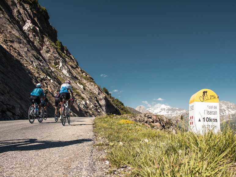 montée du col d'iseran à vélo