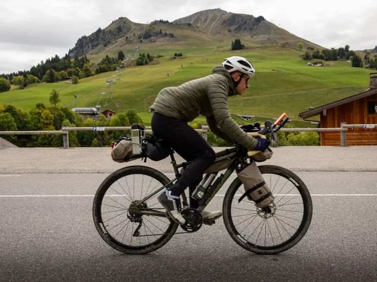 valentin ruta de los grandes alpes grava